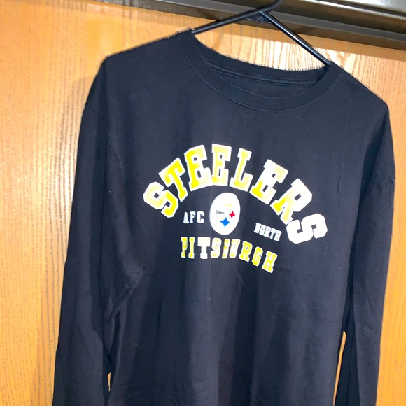 Pittsburgh Steelers Long Sleeve T Shirt - Picture 1 of 3